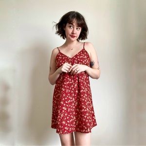 Cute Floral Slip Dress